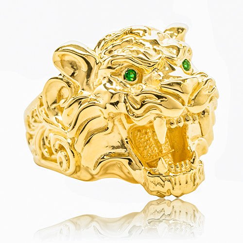 BAGUE LION GARDIEN