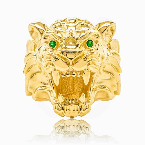 BAGUE LION GARDIEN